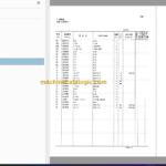Hitachi EX45-2 Excavator Parts Catalog & Equipment Components Parts Catalog