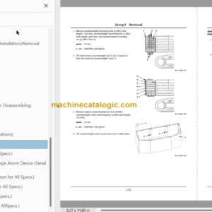 Hitachi ZX1800K-3 Workshop Manual