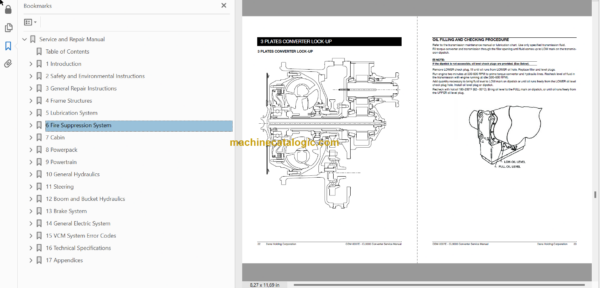 Sandvik LH621i Mining Loader Service and Parts Manual (L621DJNA0A0710)