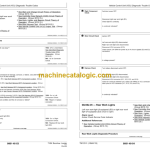 John Deere 710K Backhoe Loader Operation and Test Technical Manual (TM12511)