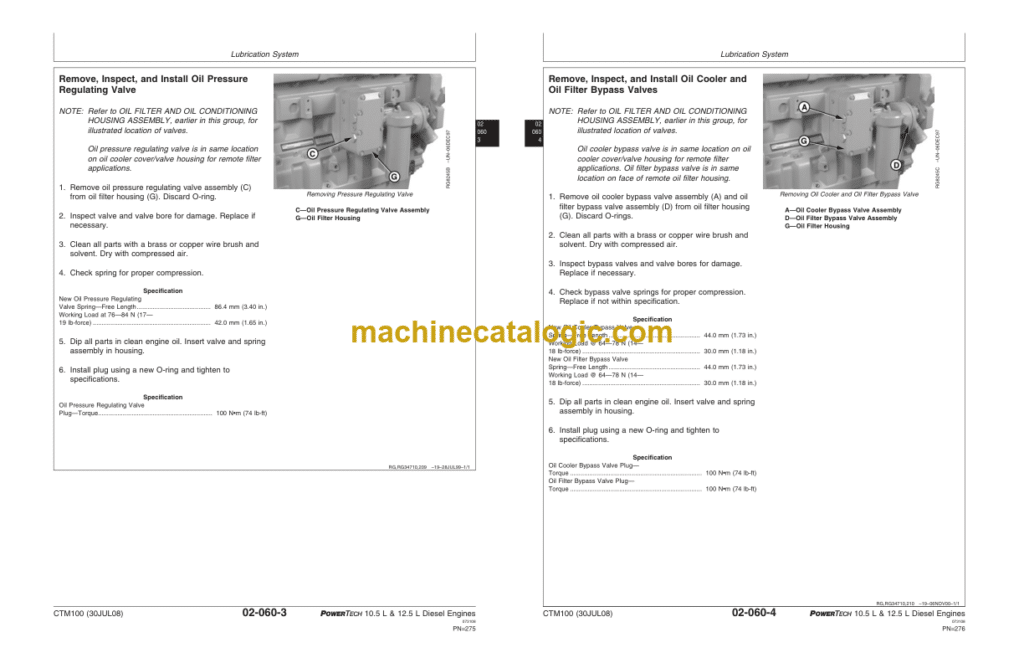 John Deere POWERTECH® 10.5 L & 12.5 L Diesel Engines Base Engine ...