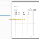 Hitachi EX50U Excavator Parts Catalog & Equipment Components Parts Catalog