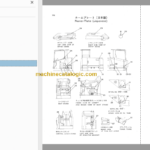 Hitachi EX50UR EX50URG Excavator Parts Catalog & Equipment Components Parts Catalog