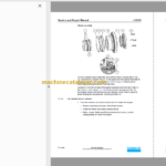 Sandvik LH517i Mining Loader Service and Parts Manual (L017D759)