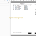 Sandvik DS510-C Rock Bolting Drill Rig Service and Parts Manual (SN 113B26029-1)