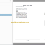 Hitachi CX2000 Crawler Crane Technical and Workshop Manual