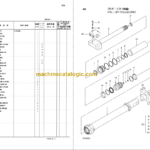 Hitachi HX99B Parts Catalog & Equipment Components Parts Catalog