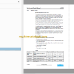 Sandvik LH517i Mining Loader Service and Parts Manual (L017D852)