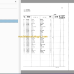 Hitachi EX55UR-3 Excavator Parts Catalog & Equipment Components Parts Catalog