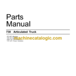 CAT 730 Articulated Truck Parts Manual