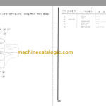 Hitachi FH70 Hydraulic Truck Crane Parts Catalog & Equipment Components Parts Catalog