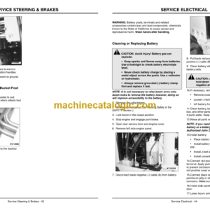 John Deere 240 and 250 Skid Steers Operators Manual