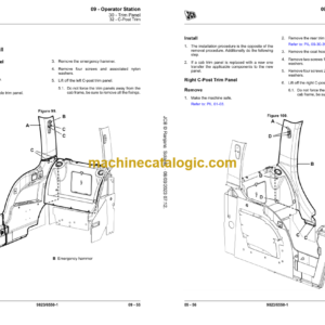 JCB JS145W JS160W JS175W JS20MH Wheeled Excavator Service Manual 2022