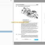 Sandvik LH621i Mining Loader Service and Parts Manual (L621DAMA0A0547)