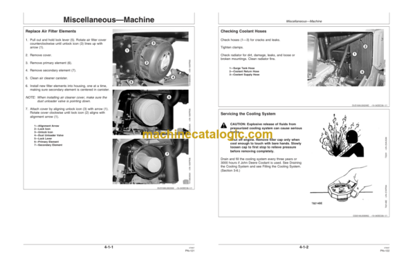 John Deere 850J (9.0L) Crawler Dozer Operators Manual (OMT224252)