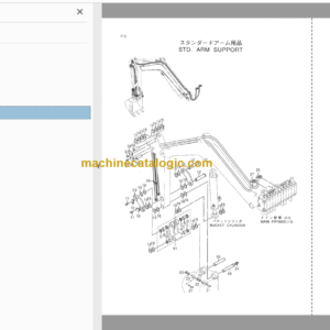 Hitachi EX8-2B Excavator Parts Catalog & Equipment Components Parts Catalog