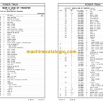 CAT 730 Articulated Truck Parts Manual