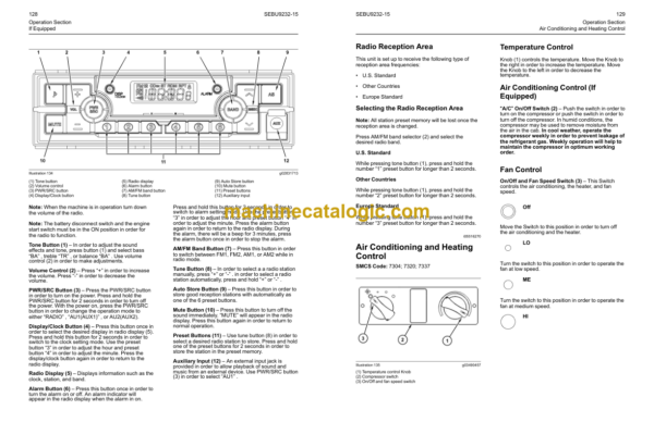 Caterpillar 312FGC 313FGC Excavator Operation and Maintenance Manual