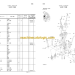Hitachi AX20UR-5 Mini Excavator Parts Catalog