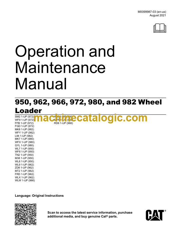 Caterpillar D7F Dozer Service Manual - 91E 92E 93N 94N - Peaceful Creek Print