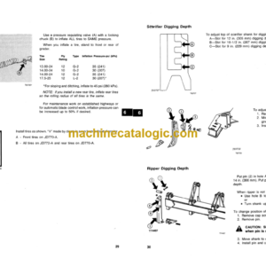 John Deere JD770-A AND JD772-A Motor Graders Operators Manual (OMT71941)