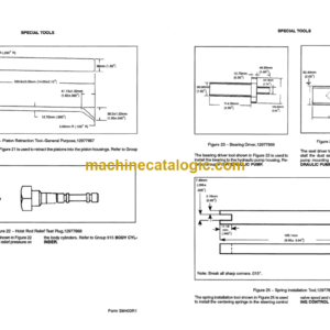 Hitachi R170 329-330ED R190 339-340SD Service Manual