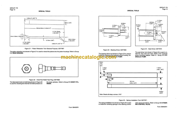 Hitachi R170 329-330ED R190 339-340SD Service Manual