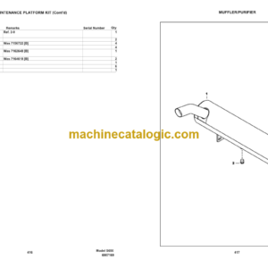 Bobcat S650 Skid-Steer Loader Parts Manual