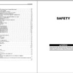 D61EX-23M0 Bulldozer Operation and Maintenance Manual PDF INDEX