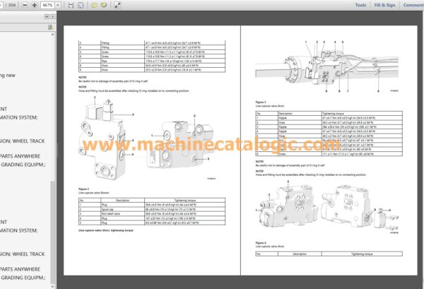 EC220DL Service Manual PDF Index