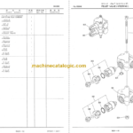 Furukawa FL365 Parts Catalog & Equipment Components Parts Catalog
