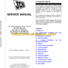 JCB TLT 30D High Lift TLT 35D TLT 35D 4x4 TLT 66-44D TLT 66-45D 4X4 TLT 77-46D TLT 77-52D 4X4 TELETRUK Service Manual