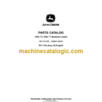 John Deere 410K TC (TMC™) Backhoe Loader Parts Catalog (PC11120) PIN:1T0410TK_ _E219607-268557