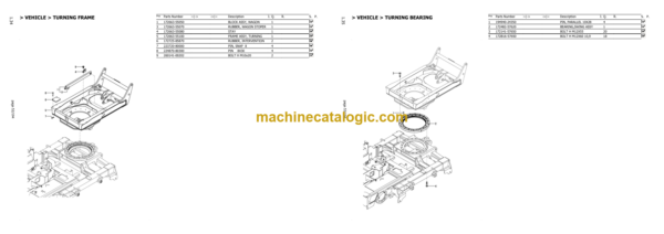 YANMAR C30R-3 Crawler Carrier Parts Catalog