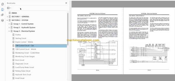 Hitachi EH750-3 Rigid Dump Truck Technical and Assembly Procedure and Workshop Manual