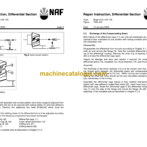 Timberjack TM 2123 Forwarders Technical Manual