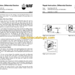 Timberjack CTM281 NAF RIGID SINGLE AXLE SERVICE MANUAL