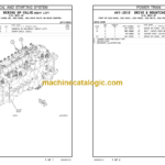 CAT 320 Excavator Parts Manual