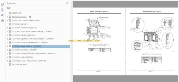 Hitachi EH750-3 Rigid Dump Truck Technical and Assembly Procedure and Workshop Manual