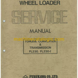 Furukawa FL230 FL230-1 Service Manual