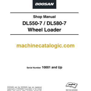 Doosan DL550-7 DL580-7 Wheel Loader Shop Manual