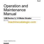 Caterpillar 14M Series 3 14 Motor Grader Operation and Maintenance Manual