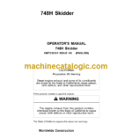 Timberjack 748H Skidder Operators Manual