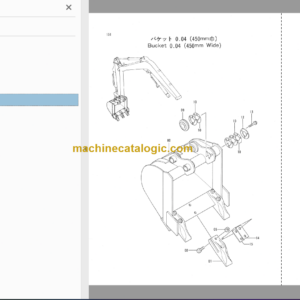 Hitachi EX15 Excavator Parts Catalog & Equipment Components Parts Catalog