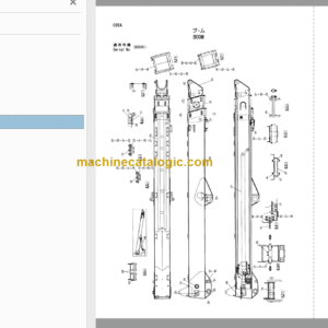 Hitachi HX180B Parts Catalog & Equipment Components Parts Catalog