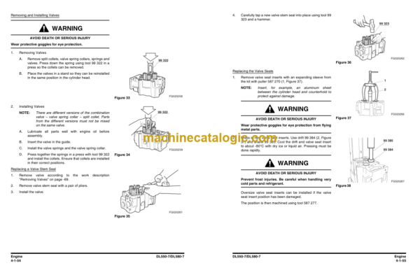 Doosan DL550-7 DL580-7 Wheel Loader Shop Manual