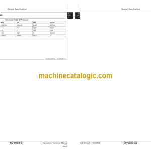 John Deere Timberjack TM 2122 Harvesters Technical Manual