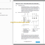 Sandvik DS511C Drill Rig Service and Parts Manual (116B47193-1)