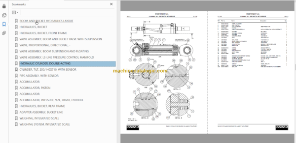 Sandvik LH621i Mining Loader Service and Parts Manual (L621DVMA0A0613)