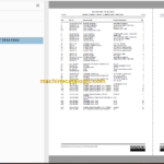 Sandvik DS512i Rock Bolter Service and Parts Manual (SN 120B52514-1)